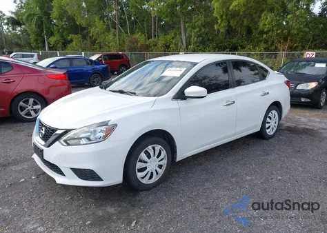 2016 Nissan Sentra Fe+ S/S/Sl/Sr/Sv z USA, uszkodzony, nr VIN 3N1AB7AP2GY235571